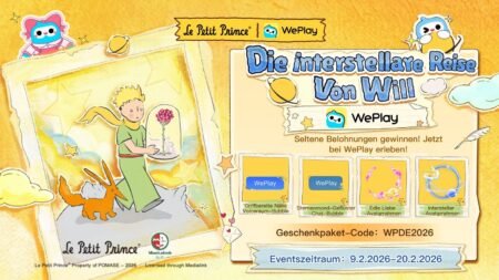 WePlay debütiert auf dem deutschen Markt mit einer speziellen Valentinstagskooperation zu „Der kleine Prinz”