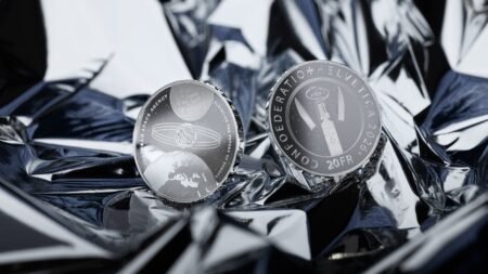 Ausgabe der neusten Sondermünze: Swissmint würdigt Schweizer Beitrag zur Raumfahrt mit Silbermünze